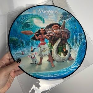 Signed by Auli’i | Moana Soundtrack Vinyl Record